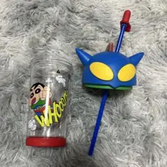 クレヨンしんちゃん タンブラー ストロー付き