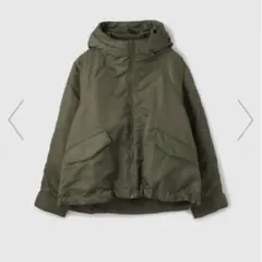 【未使用】ナイロン中綿フード MA-1ジャケット