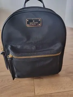 6042◯ kate spade リュック ブラック レディース - メルカリ