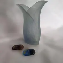 60s 花瓶 フラワーベース コシダクリスタル 昭和レトロ ジャパン