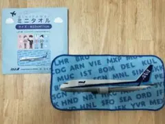 ANA ミニタオル 飛行機デザイン
