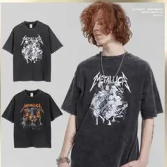 METALLICA ダークグレー Tシャツ オーバーサイズ