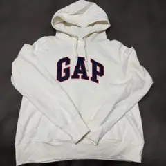 GAP フーディー パーカー ホワイト Sサイズ