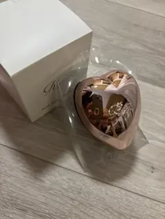 Refa ハート型ローズゴールドヘアブラシ