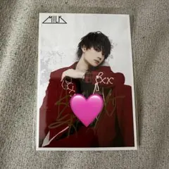 M!LK 山中柔太朗 佐野勇斗 直筆サイン ポスカ - メルカリ