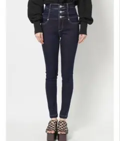 【ELDER】NUDEハイウエストデニム