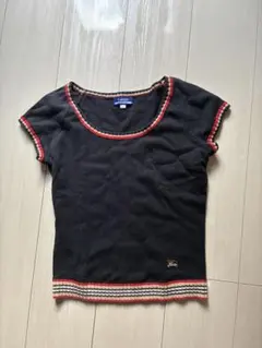 バーバリーブルーレーベル カットソー 半袖トップス ホースロゴ刺繍