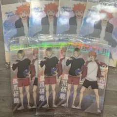 ハイキュー ウエハース カード 日向翔陽 孤爪研磨 セット レア