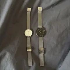 Daniel Wellington 腕時計 2本セット　電池交換必須のサムネイル
