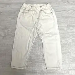 zaraベビー 100 白 アイボリー デニムパンツ ジーンズ