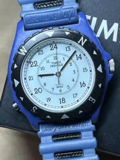 TIMEX ADVENTURER INDIGLO クォーツ コンパスベゼル　稼働