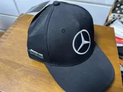 新品タグ付　PETRONAS メルセデスF1 チームキャップ ブラック OSFA