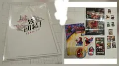 MARVEL スパイダーマン クリアファイル&ステッカー&3Dポストカードセット