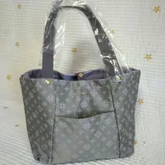 ラシット　リバーシブル　トートバッグ