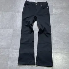 archive 00s flar denim ブラックパンツ Y2K opium