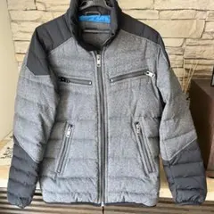 DIESEL キルティングダウンジャケット グレー・ブラックのサムネイル