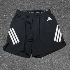 新品未使用 adizero ランニング ハーフパンツ ブラック L メンズのサムネイル
