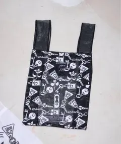 新品/BrigitteTanakaブリジットタナカオーガンジーエコバッグブラック