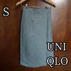 【UNIQLO】チェックナロースカート S size