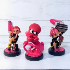 amiibo スプラトゥーン インクリング タコ 3体セットのサムネイル