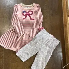 ミキハウス　ワンピース　anyfam スパッツ　120 女の子