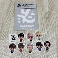 Snow Man Snow Labo すのチル　ステッカーセット