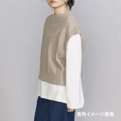 ニットベスト 長袖カットソー 2点セット まとめ売り BEAUTY earth