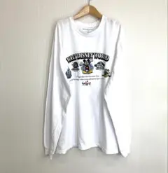 Disney World ミッキー ロンT XXL 白 ビッグサイズ 長袖シャツのサムネイル