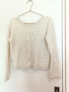 index　インデックス　ツイード風カーディガン