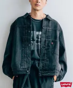 EDIFICE Levi's別注Type1 TruckerJacket ブラック