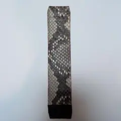 錦ブレスレット大幅広　白黒