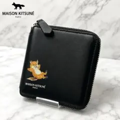 MAISON KITSUNE CHILLAX FOX レザー二つ折り財布 MAISON KITSUNE CHILLAX FOX レザー二つ折り財布 - メルカリ