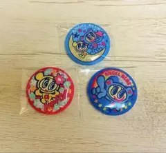 ナルミヤキャラクターズ刺繍缶バッジANGEL BLUE 3点セット