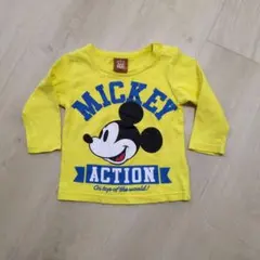 BABYDOLL ミッキー 長袖Tシャツ 80