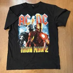 AC/DC × アイアンマン2 コラボTシャツ Mサイズ バンドT 映画T - メルカリ