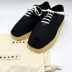 【未使用】MARNI マルニ 厚底 スニーカー ブラック 40のサムネイル