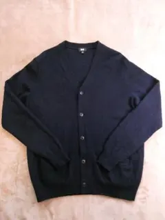 ラムvネックカーディガン