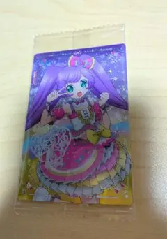 アイカツプリパラウエハース　真中らぁら　カード