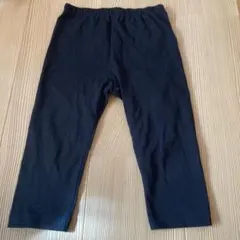 UNIQLO 黒のレギンス 7分丈