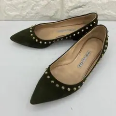 【良品】PELLICO ペリーコ アニマ フラットパンプス 35 スタッズ