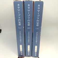 カラマーゾフの兄弟 上 中 下 3冊 セット