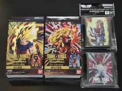 スタートデッキ進化の境地　気の躍動　スリーブ　ゴジータ　ゴジータGT　4点セット