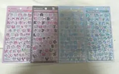 文字　ボンボンドロップシール　サンリオ　moji