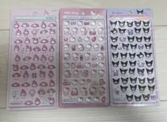 【正規品】ボンボンドロップシールミニ　サンリオ　マイメロ　キティ　クロミ