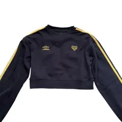 HTH × umbro cropped sweat ネイビー イエロー 即完売品のサムネイル