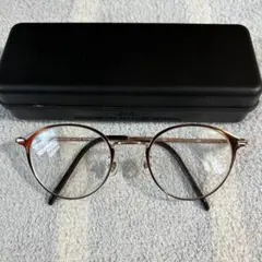 Zoff 中顔面短縮みえ眼鏡 ブラウン ZA242009-48A1 - メルカリ