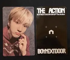 boynextdoor the action 中華　ヨントン　トレカ　ウナク