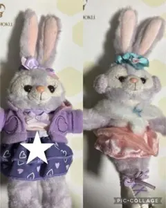 ディズニー ステラルー ぬいぐるみチャーム 2セット