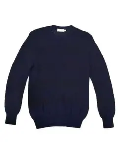 MAISON KITSUNÉ メリノウール100% ネイビー/ブラック セーターのサムネイル