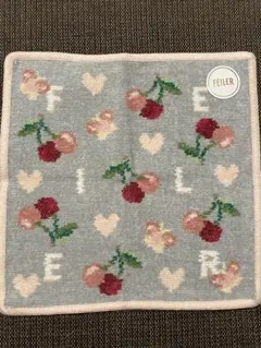 FEILER チェリー　ハンカチ　フェイラー　キープスマイリングチェリー